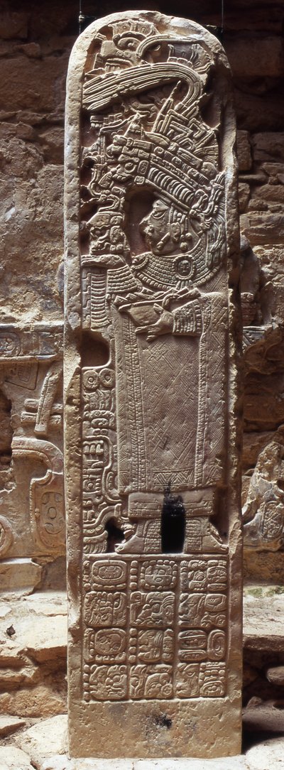 Stela 35 by Mayan